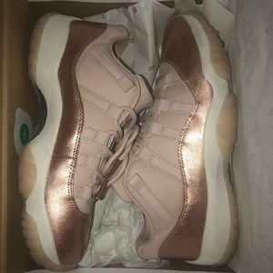 Jordan 11s Rose Gold